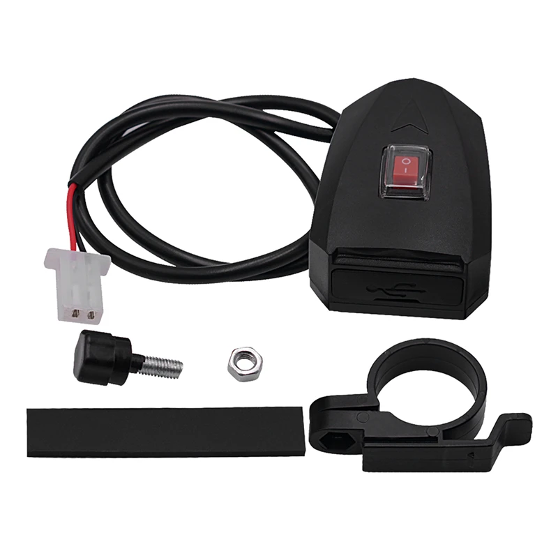 Мотоциклетное водонепроницаемое зарядное устройство MotoLovee 10 В 80 в 2 4 А с двумя USB