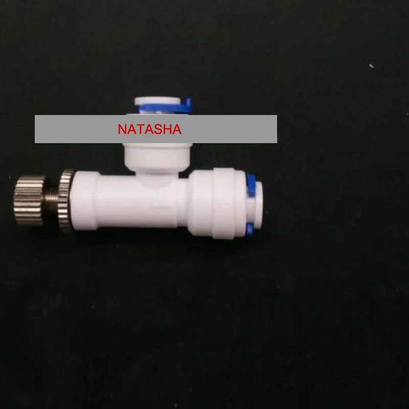 

Adjustable Flow Restrictor Stainless Steel Fow Control Valve With 1/4" Fitting Flow control valve