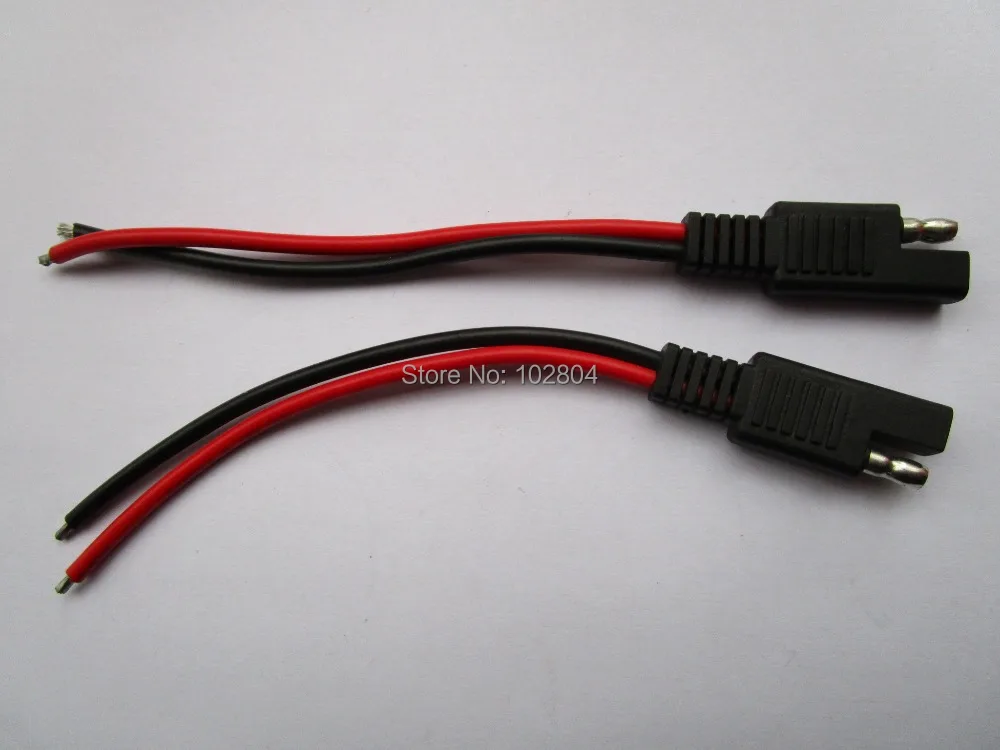 3 шт. автомобильный удлинитель SAE DC Power сделай сам кабель 14AWG 150 мм | Обустройство