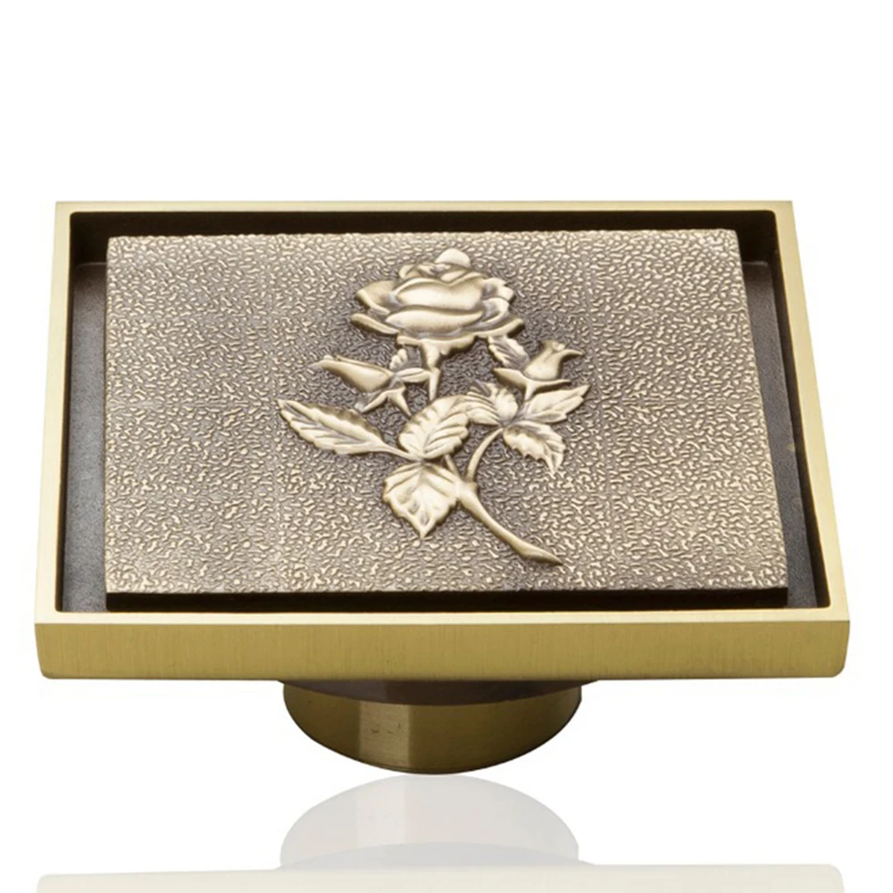 

Sumptuous Simple Floor Drains Brass Strainer Polished Gravity Flushing Eminent Drains