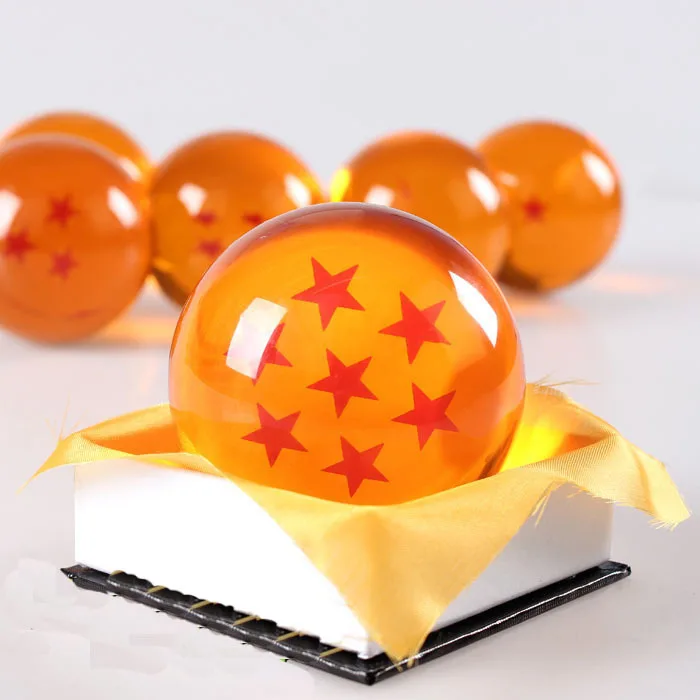 Dragon ball Z star boule de cristal grande taille DIN:3.0 pouces (7.5CM) dans la boîte peut choisir la livraison gratuite