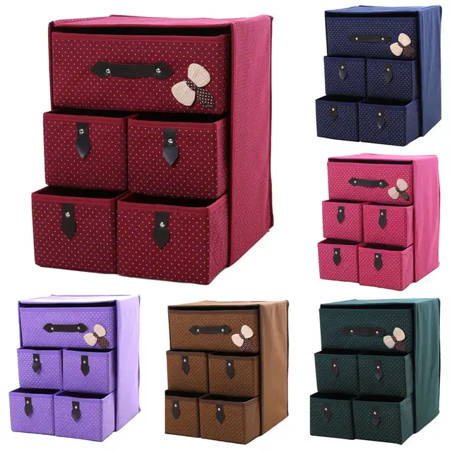 Us 24 42 55 Off Foldable Organizador Moisture Proof E Clothes Organizers 3 Layers 5 Drawer Diy Closet Organizer Storage Underwear In Us 24 42 55 Off Foldable Organizador Moisture Proof E Clothes Organizers 3 Layers 5 Drawer Diy Closet Organizer Storage Underwear In