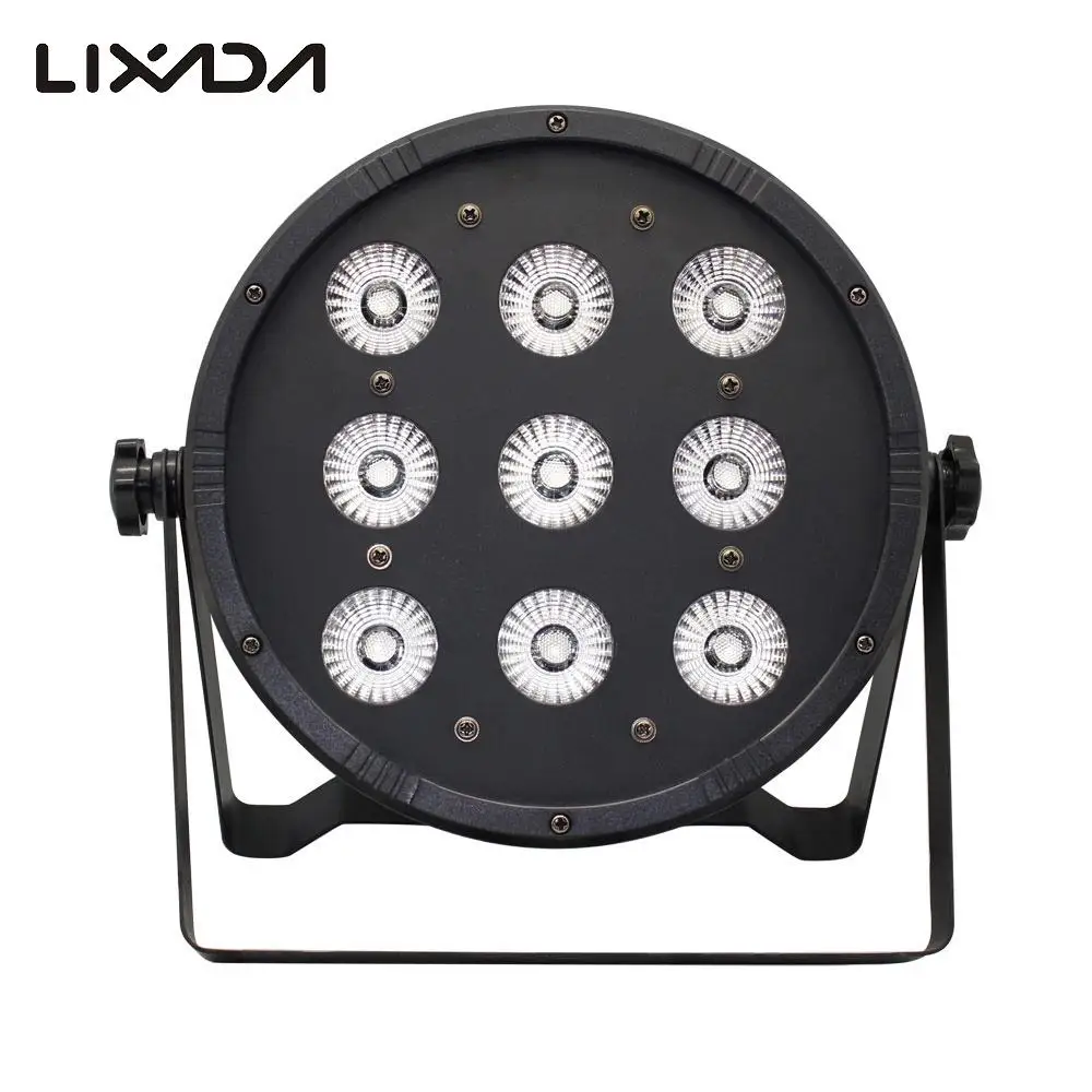 

Wash Par Light Stage Effect Lamp 120W 9Led 8Channel Rgbw Dmx-512 Sound Activated Strobe Dimmable Dmx Dj Disco Light Stage Light
