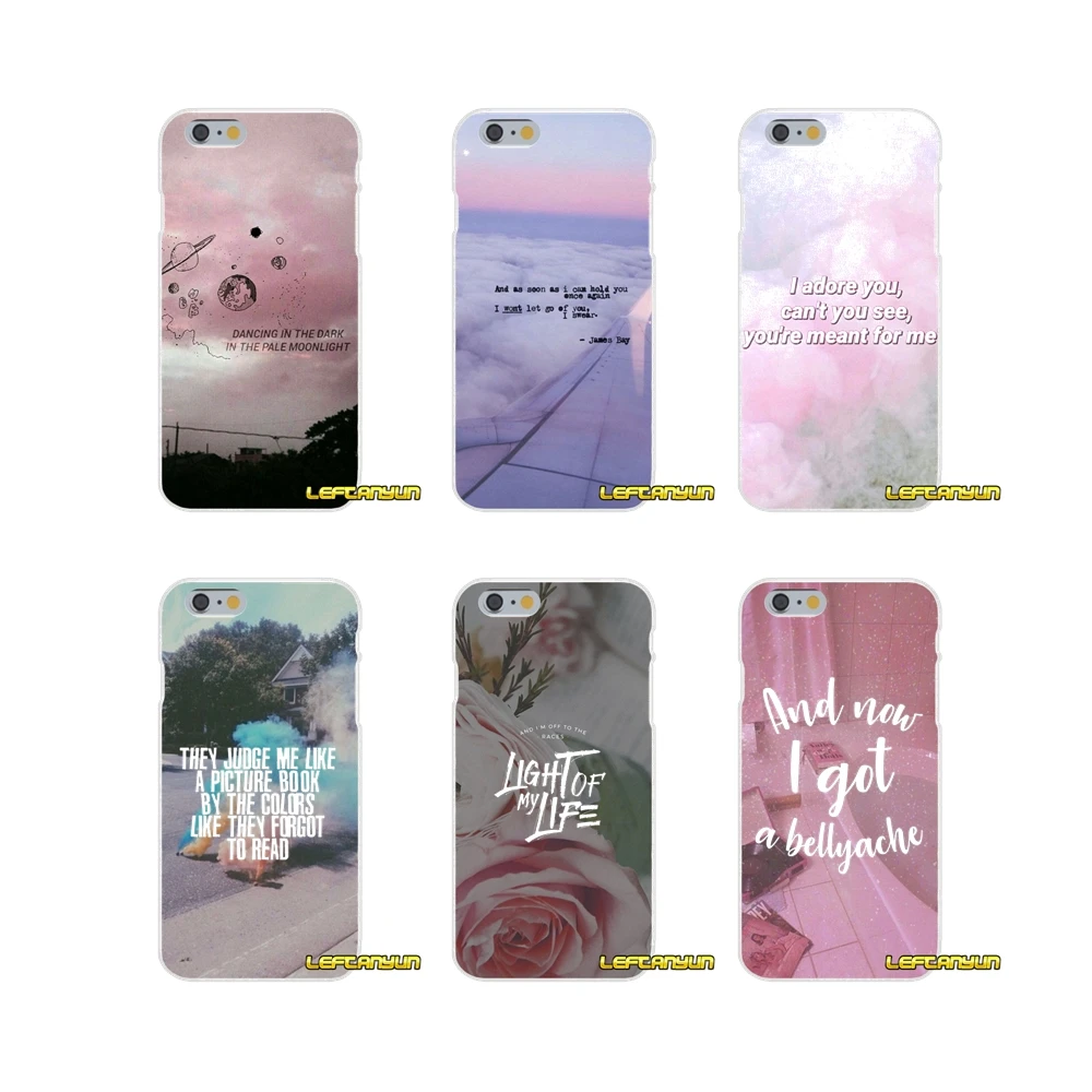 Аксессуары чехлы для телефонов iPhone X 4 4S 5 5S 5C SE 6 6S 7 8 Plus lana del rey lyric