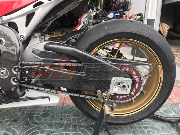 Крышка маятника для HONDA CBR1000RR 2008-, 16, 17, 18, полностью из углеродного волокна, твил