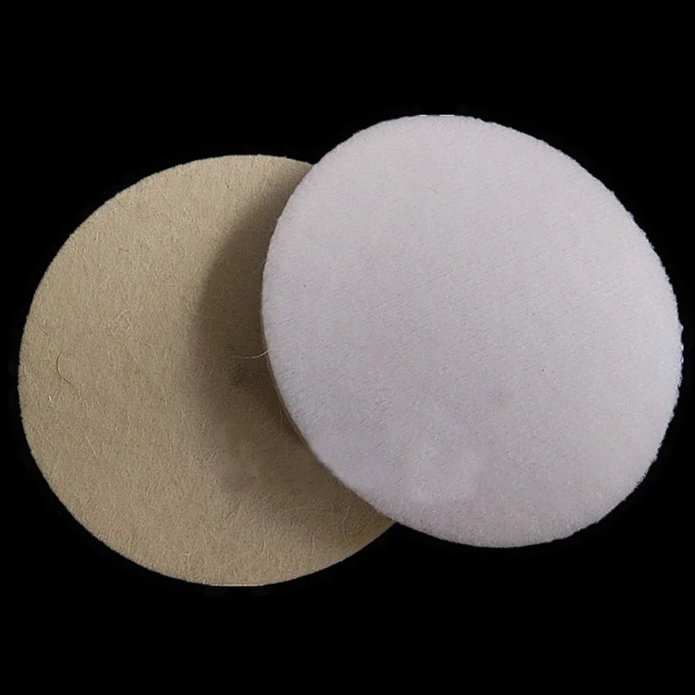3 дюйма 75 мм полировальные накладки шерсть полировка полировальные накладки колеса диск листы полировальный диск для сверла