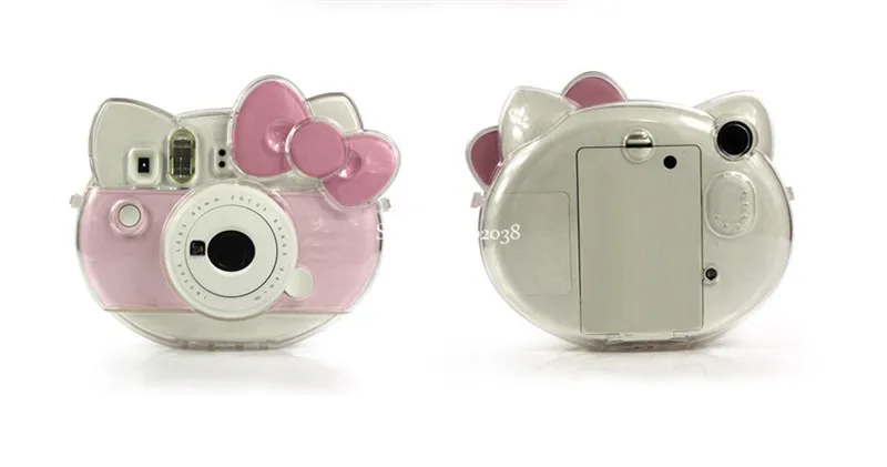 ПВХ защитный чехол прозрачный кристалл оболочки для Fujifilm Instax Mini Kitty КАМЕРЫ