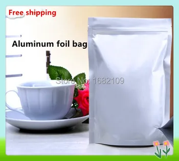 

18cm*26cm 100pcs/lot, zip lock stand up Seal Stand Up aluminum foil bag,Stand Up pouch,wholesae free shipping