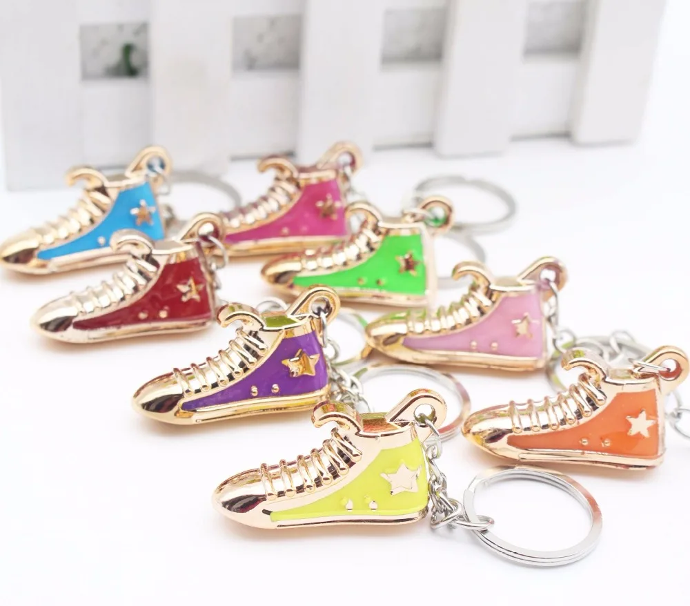 

Unique Acrylic Soccer Shoes Football Keychain Key Chain Ring Gift