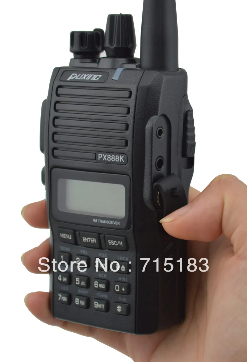 Новый 2013 PUXING PX 888K Двухдиапазонный портативный двухстороннее радио VHF/UHF 10 км