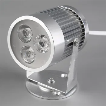 

New 3LED spotlight 3W Aluminum Pinspot Stage Effect Light Disco Party Display Lamp 3W with line spotlight white light American