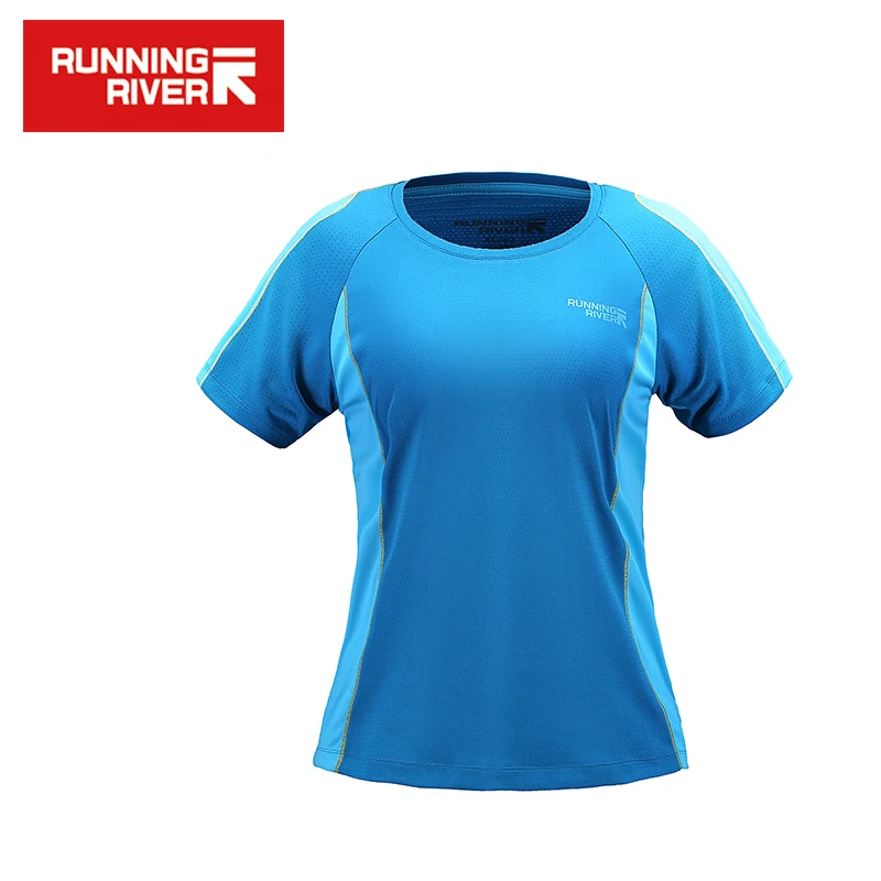 

RUNNING RIVER Brand 2017 Hiking T-shirts for Women Quick-Drying Comfortable 3 Color 5 Sizes Cotta Round Collar #G5521