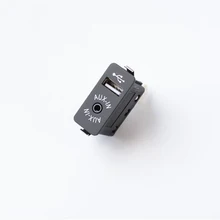 Botão do interruptor da relação de biurlink usb aux para a série f de bmw e