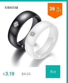 Уникальные кольца для женщин 6 мм черно-белое керамическое кольцо для женщин индийский камень кристалл комфортные обручальные кольца обручальные брендовые ювелирные изделия