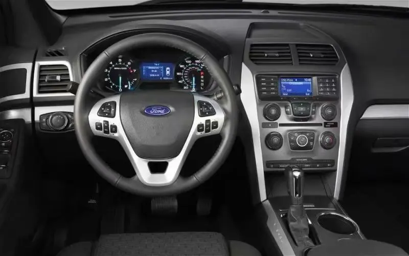 12," tesla стиль android 7,12 автомобильный dvd-плеер для Ford Explorer 2013- с gps навигацией wifi FM аудио стерео монитор
