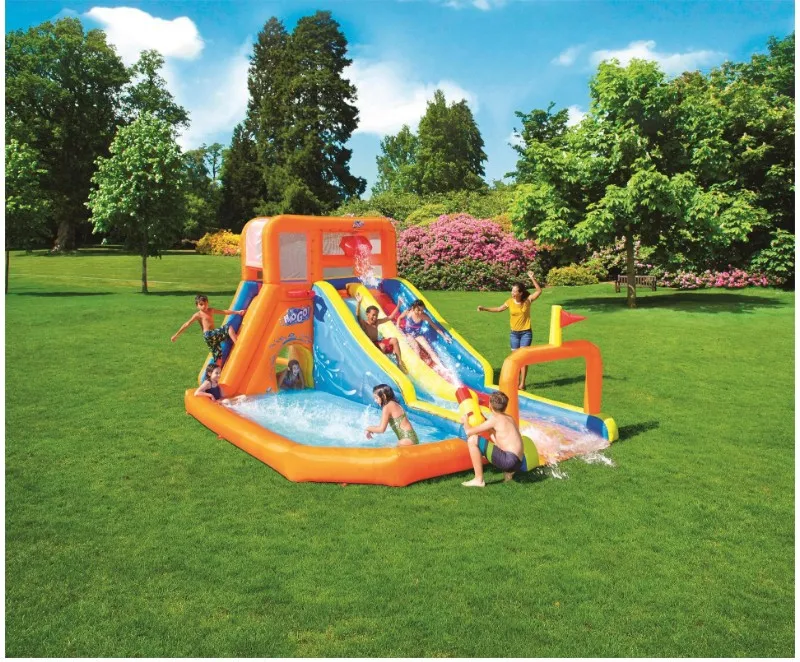 inflatable water slide 53305 Large Waterslide Playground Outdoor water slide (2)