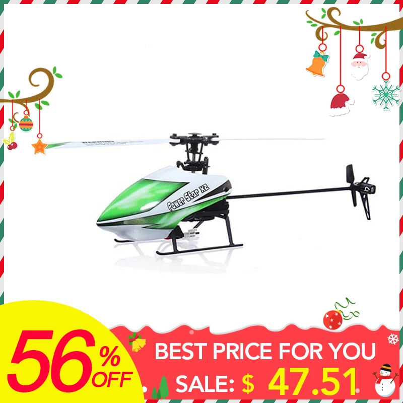 

New Hot WLtoys V930 Power Star X2 4CH 6-Axis Gyro Brushless Flybarless RC Helicopter RTF Mode 2 Remote Control Toys Models