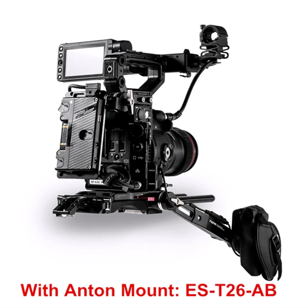 Tilta ES-T26-A Rig Kit для CANON C200 камера Rig Quick Release Baseplate удлинитель V-lock или Anton Монтажная пластина - Цвет: With Gold Mount