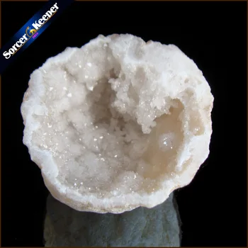 

62g Natural Stone Egg Shape Raw Geode Mineral Quartz Crystal Cluster Druzy Drusy Elestial Skeletal Agates Specimen LS572