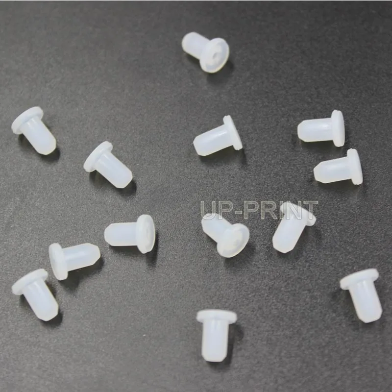 

UP UP 1000PCS ink cartridge white rubber seal silicone plug use for ink cartridge