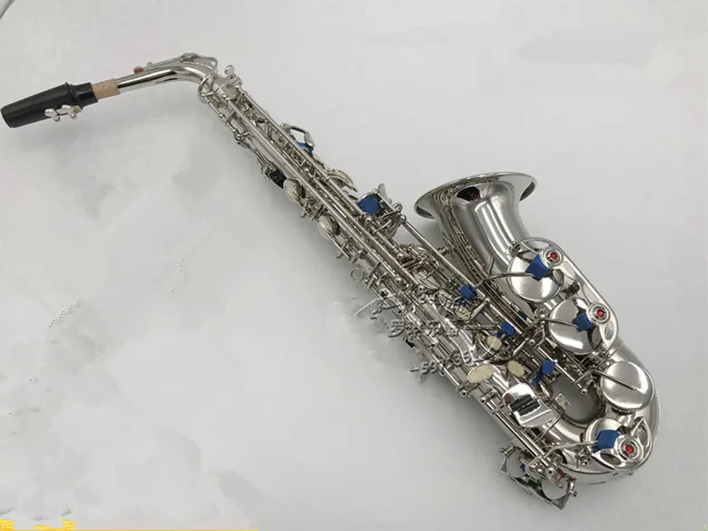 

Saxophone Alto high quality instrument Sax Nickel Plated Saxofone Alto Complete accessories professional instrument maker