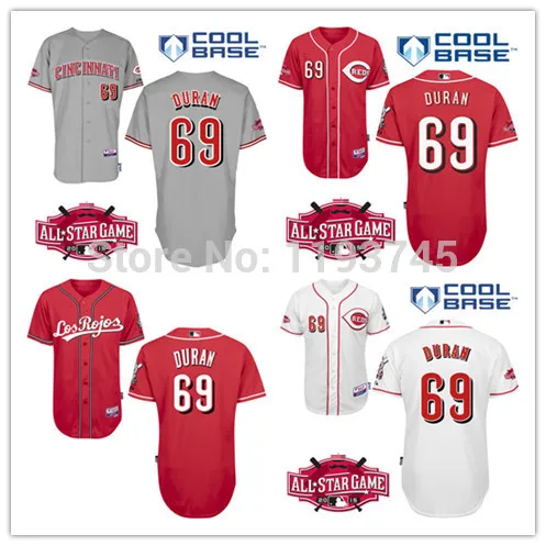 The Perfect! Wholesale Mens Cincinnati Reds Jerseys #69 Juan Duran Baseball  Jersey,Size M-XXXL,Accept Retail And Mixed Order - AliExpress