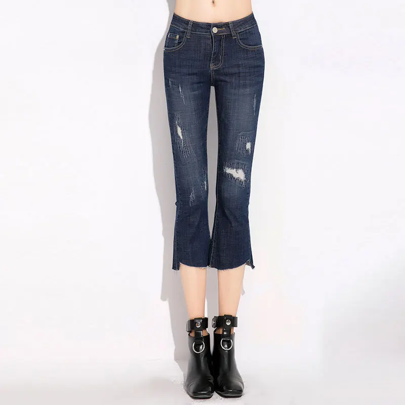 Pantalon trois quart femme Clearance