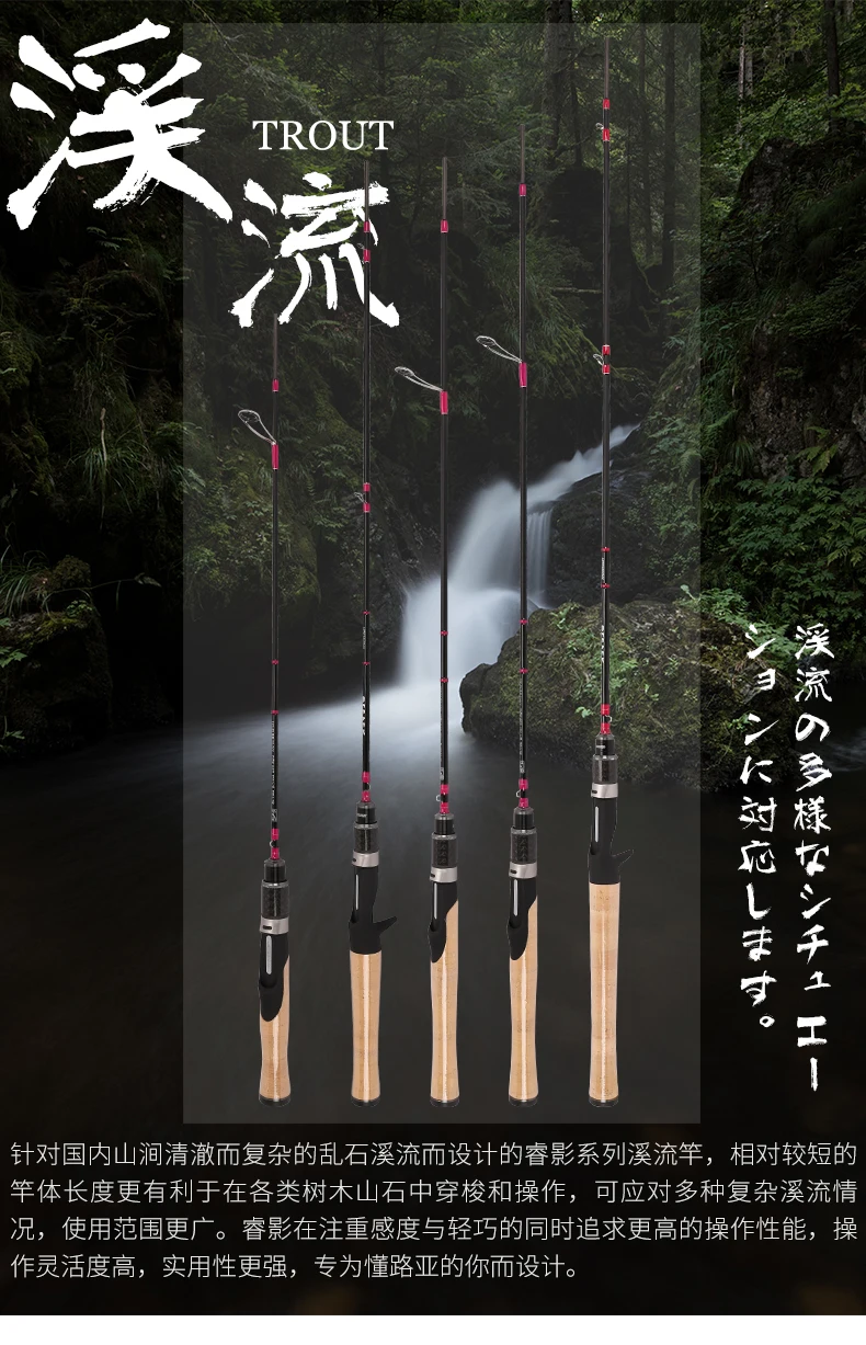 Vara de Pesca de Carbono Tsurinoya Inteligente 1.60 1.85 Acessórios Fuji Ultraleve Peso Haste Truta 1.19 m 1.57 3 Pesca De Carbono Ultraleve Peso Haste Truta