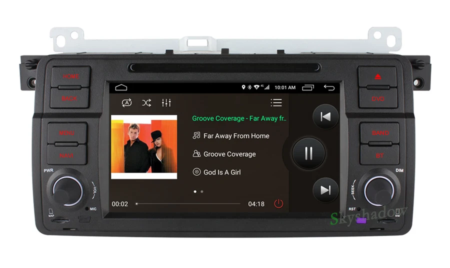 Cheap C500 Android 6.0 Quad Core Car DVD player For BMW 3 Compact Touring E46 GPS map DVR camera Bluetooth wifi 4G SIM Radio 2GB RAM 7