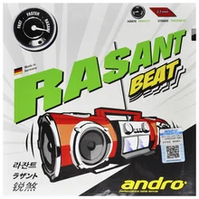 Andro настольный теннис резиновый Rasant Beat Powergrip Прыщи В пипсах-В пинг понг Губка Tenis De Mesa