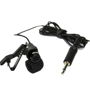 

Takstar TCM-390 Lavalier microphone megaphone chest clip mic for Interviews/ lectures/web teleconferencing studio scene