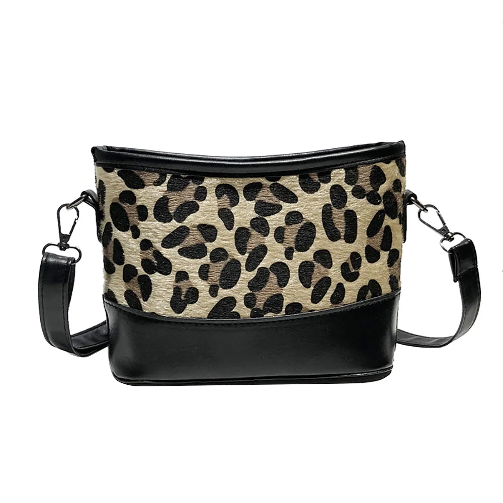 OCARDIAN сумки новые модные женские велюровые маленькие сумки на плечо Простые Tide Leopard универсальные сумки-мессенджеры a10 - Цвет: Khaki