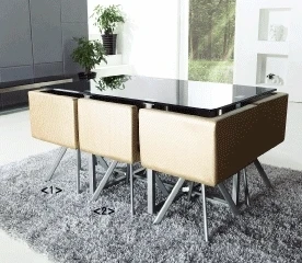 Grado cartera comedor mesa cuadrada mesa de comedor cristal 6 sillas ... Grado cartera comedor mesa cuadrada mesa de comedor cristal 6 sillas ...