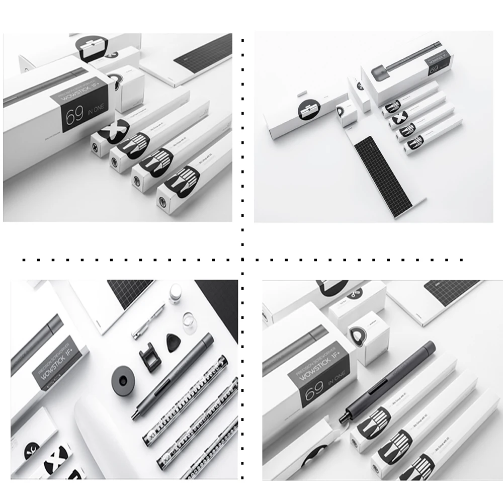 Wowstick 1Fs 1F 64 в одном прецизионный мини беспроводной шуруповерт батарея для сотового телефона Камера Ремонт Инструменты