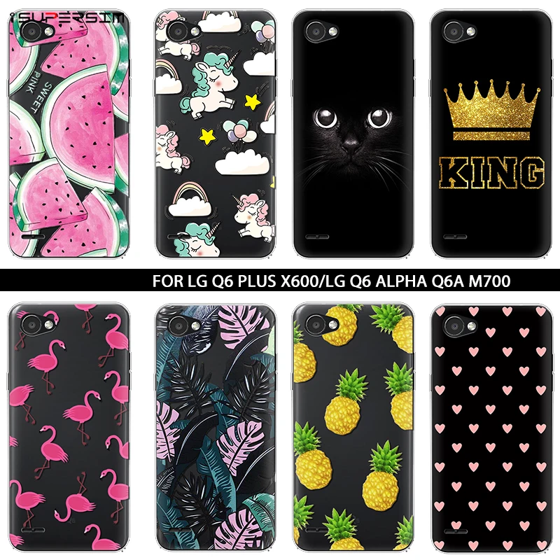 

Cases FOR LG Q6 Case Funda Silicone FOR LG Q6 Plus X600 Soft Back Clear FOR LG Q6 Luxury Q6A M700 TPU Phone Protector Cover