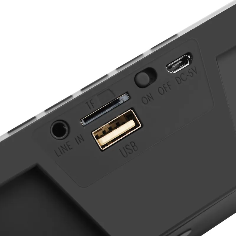 Abuzhen Bluetooth динамик портативный Altavoz беспроводной 10 Вт Hifi USB TF будильник стерео