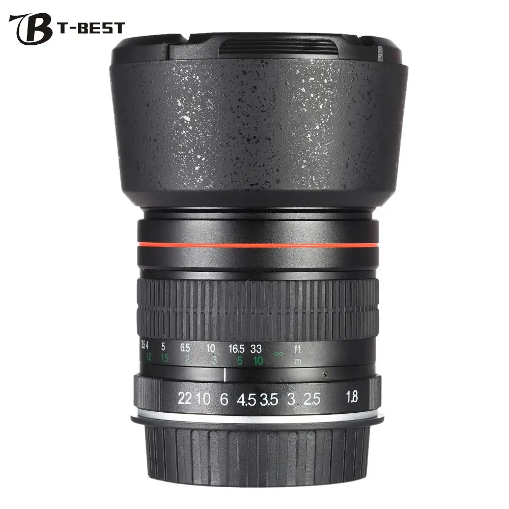 Clearance Sale Kelda 85mm f/1.8 Camera Lens Manual Focus Portrait Lens high quality Camera Lenses for Canon EOS Camera