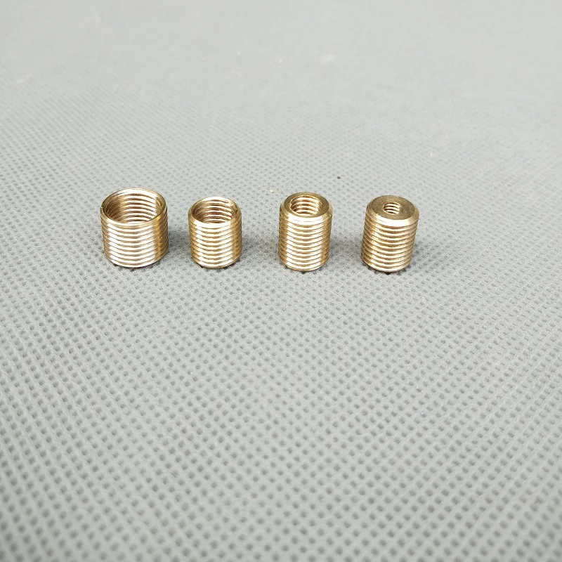 5Pc M10 Copper Threaded Hollow Tube Adapter Inner&Outer Threaded Coupler Conveyr 5Pc M10 Copper Threaded Hollow Tube Adapter Inner&Outer Threaded Coupler Conveyr