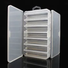 

Double Side 14 Compartments Fishing Lure Box for Shrimp Bait Metal Spoon Lures Storage Multi-function Fishing Tackle Box hot