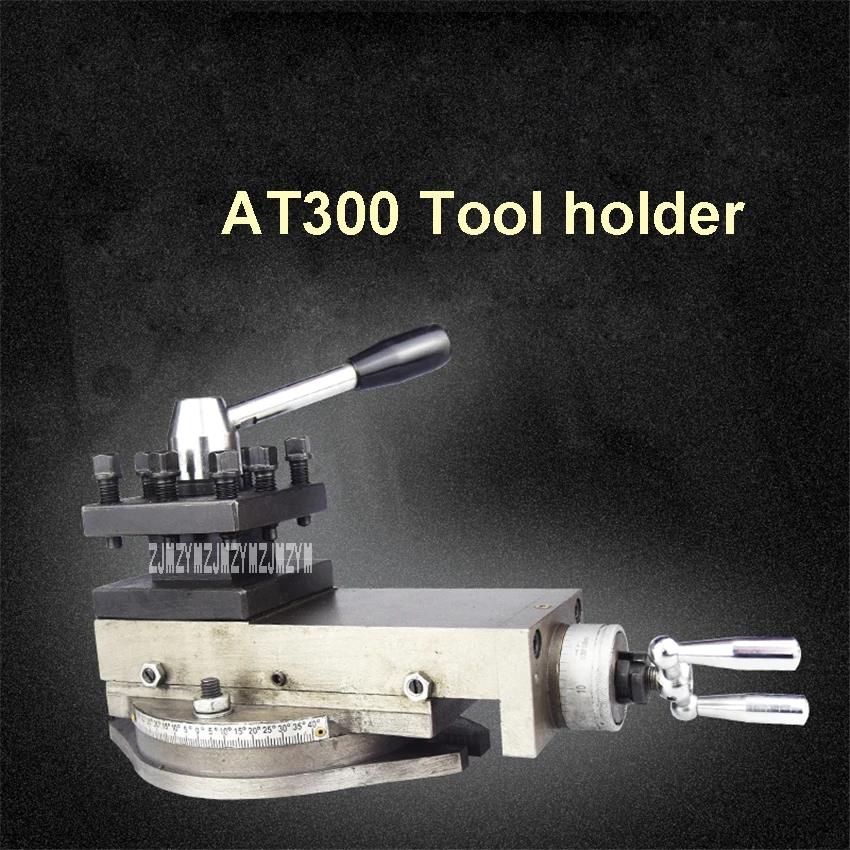 

New AT300 Tool Holder Mini Lathe Accessories Metal Lathe Holder Tool Assembly Quick Change Lathe Tool Holder Tool 80mm Stroke