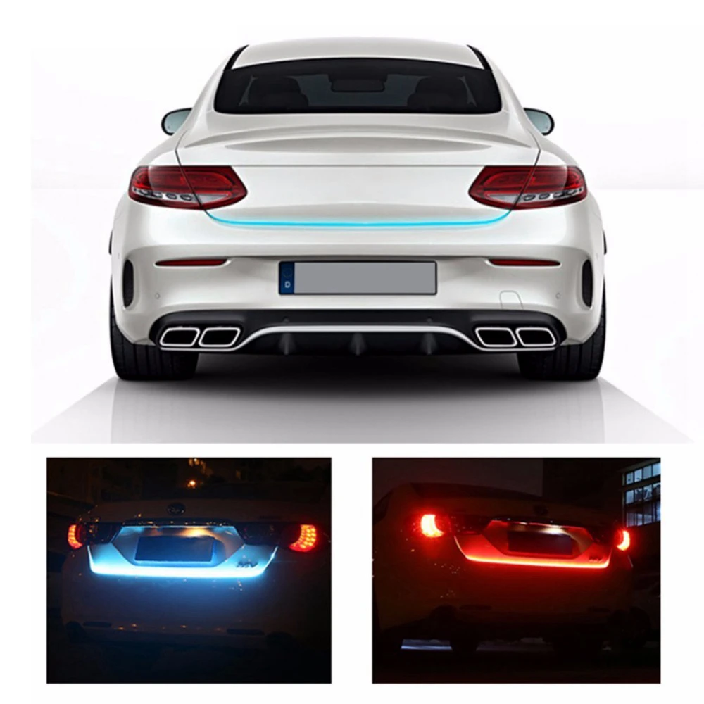 auto flow led strip trunk light flowing car rear tail auto flow led strip trunk light flowing car rear tail