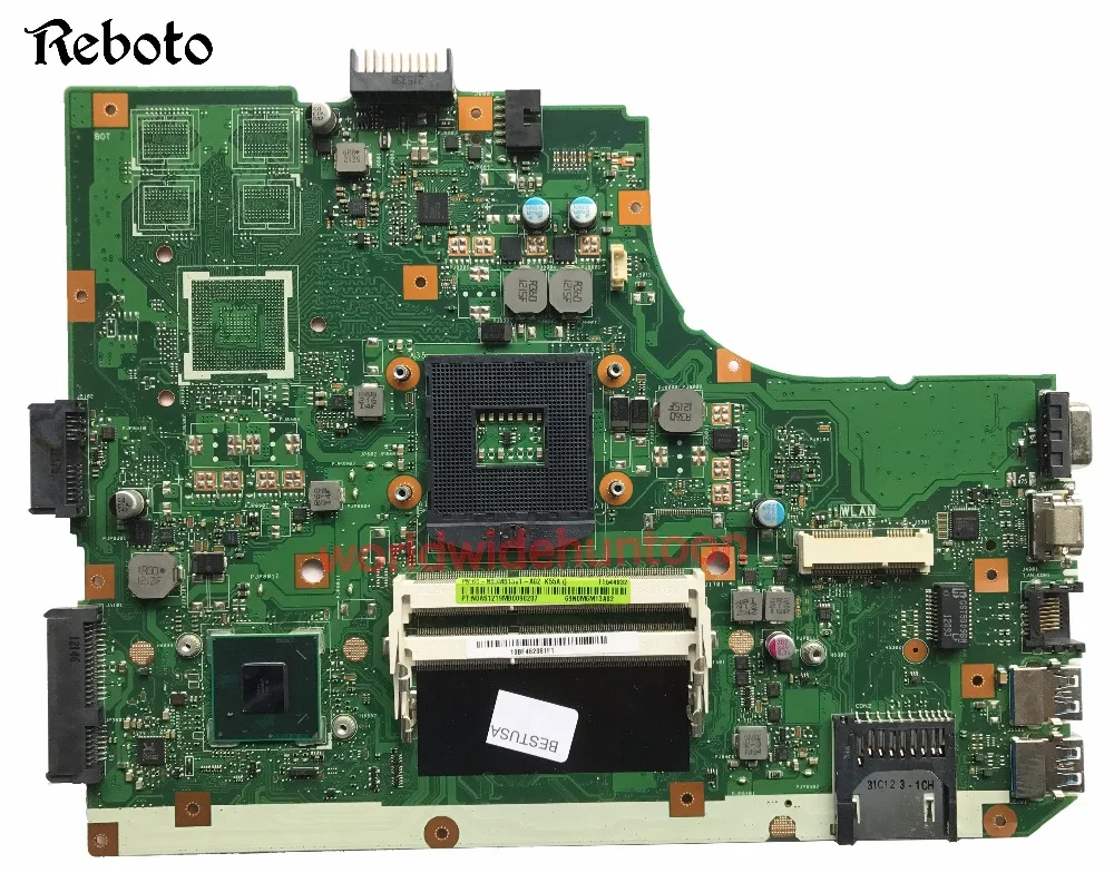 Asus K55 K55VD MAIN BOARD REV.3.0 Motherboard HD4000 GT610M N13M-GE1-S-A1 Tested