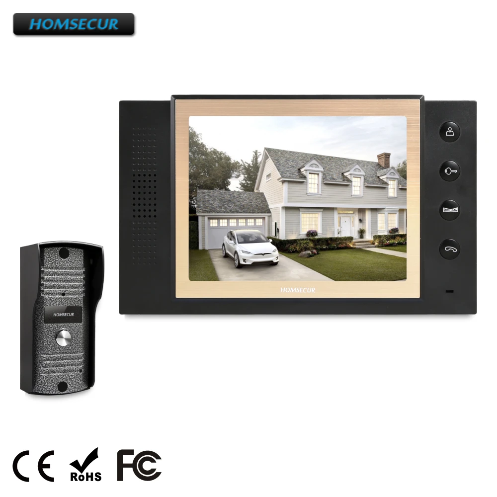 Проводная система видеозвонков HOMSECUR RU Store 8 дюймов наружный мониторинг 1C1M