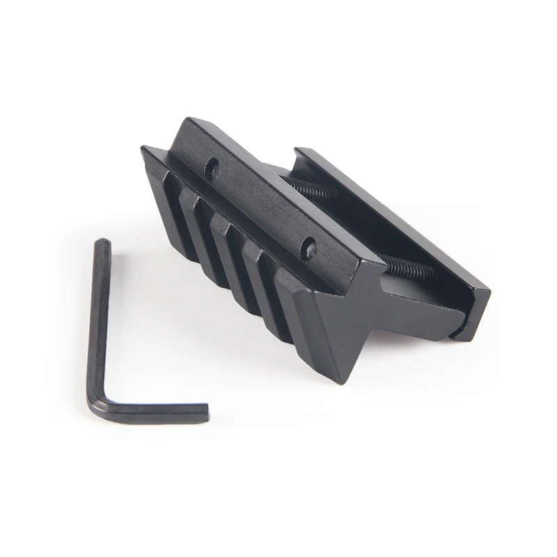 Tactical Scope Mount 45 Degree Angle Offset Holder 20MM Picatinny Weaver Rail for Gun Laser Base Adapter Hunting Accessory RL1-0024 (1)