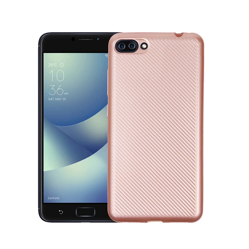 carbon fiber silicone case zenfone 4 max zc554kl (4)