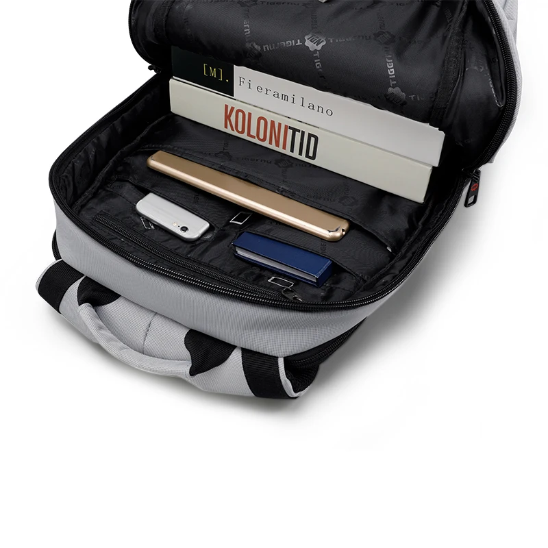 Tigernu morral de hombres, Mochila de moda Mochila Anti-robo de 1415,6 pulgadas del ordenador portátil Mochila mujeres Mochila escolar para los adolescentes