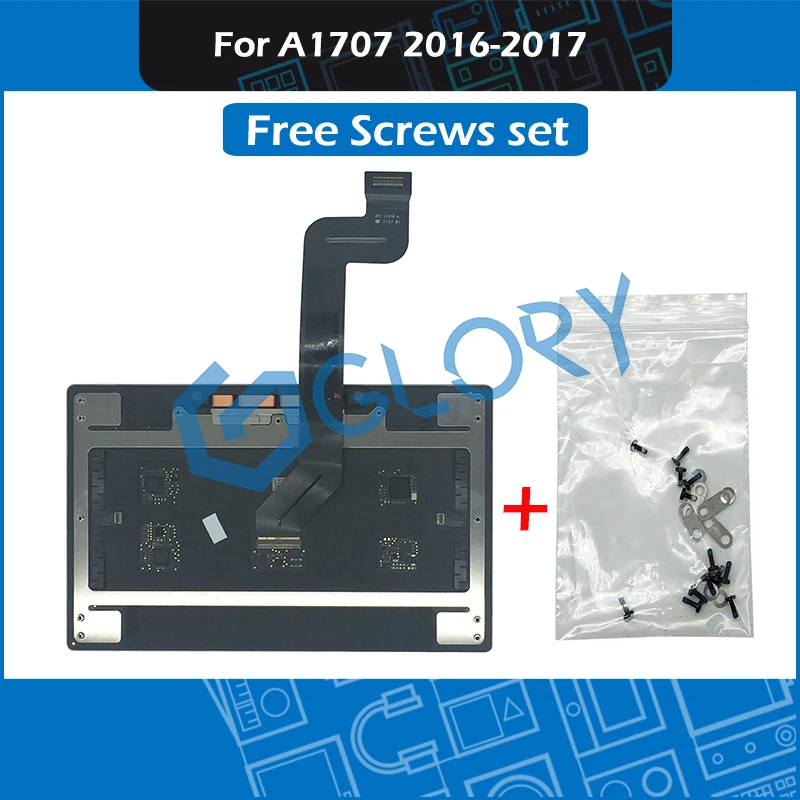 

Original A1707 TouchPad Touch pad For MacBook Pro Retina 15" Touchbar Late 2016 Mid 2017 Trackpad with Cable + Screw set