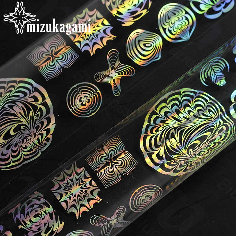

1pcs/lot Starry Sky Paper Geometry Transparent Laser Material Helix Sticker Geometric Pattern Starry Paper For DIY Jewelry