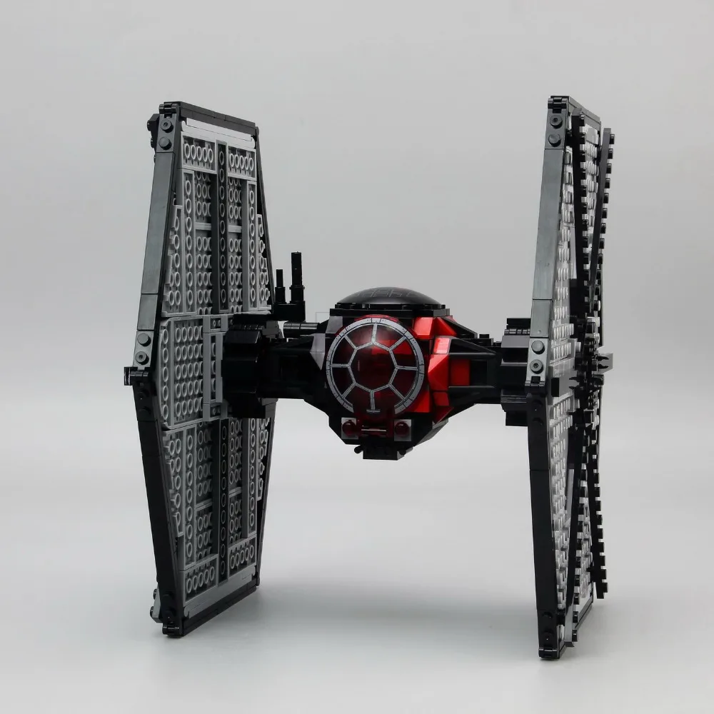 

First Order Special Forces TIE Fighter Model LEPIN 05005 Star Wars Building Block Bricks Toys for Children Compatible With 79210