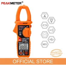 Offcial PEAKMETER Portable Smart AC Digital Clamp Meter Multimeter AC Current Voltage Resistance Continuity Measurement Tester Offcial PEAKMETER Portable Smart AC Digital Clamp Meter Multimeter AC Current Voltage Resistance Continuity Measurement Tester